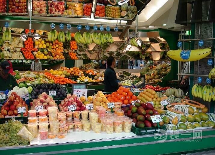 天津小型水果店装修效果图欣赏