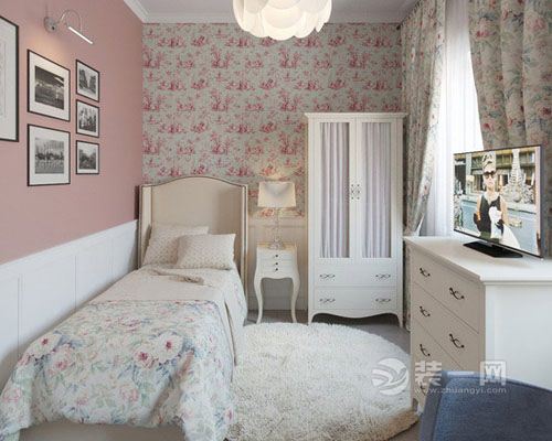 欧式浪漫风情公主系卧室设计效果图