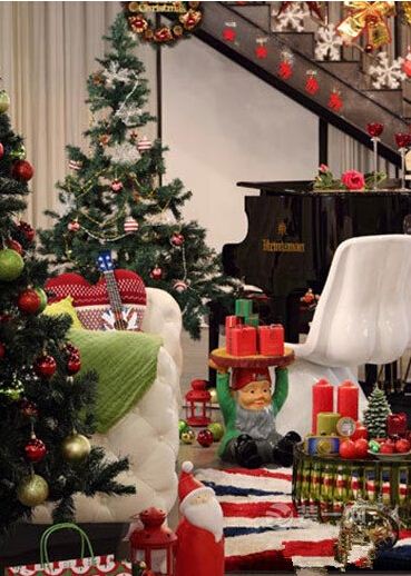 哈尔滨装修公司分享圣诞派对布置方案