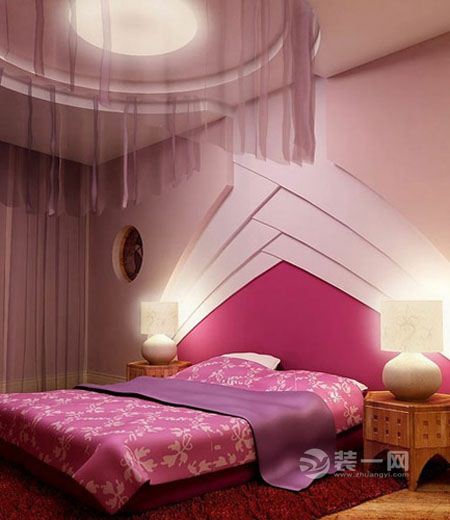 浪漫风情卧室装修设计效果图