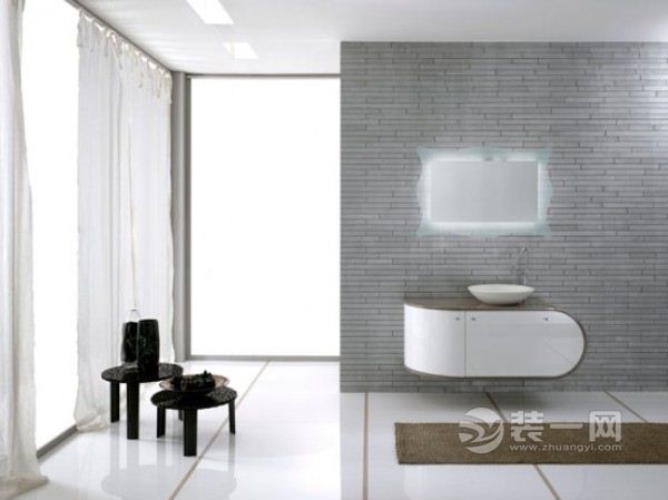 现代简约风格浴室装修效果图