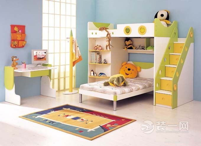 儿童房装修要慎重选材 少贴壁纸不乱铺塑胶地板