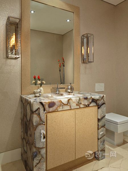 风格迥异浴室柜设计效果图