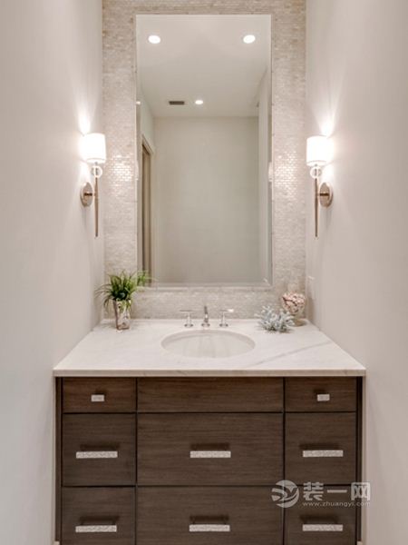 风格迥异浴室柜设计效果图