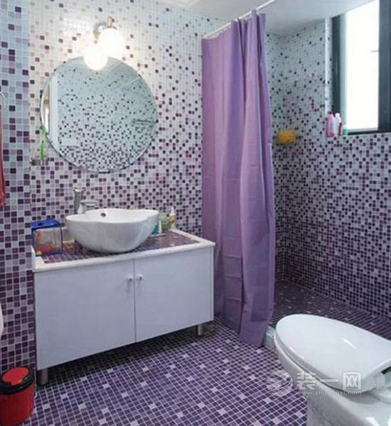 哈尔滨卫生间装修瓷砖铺贴效果图