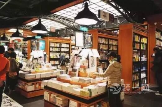 上海装一网推荐书店装修风格参考--西西弗书店