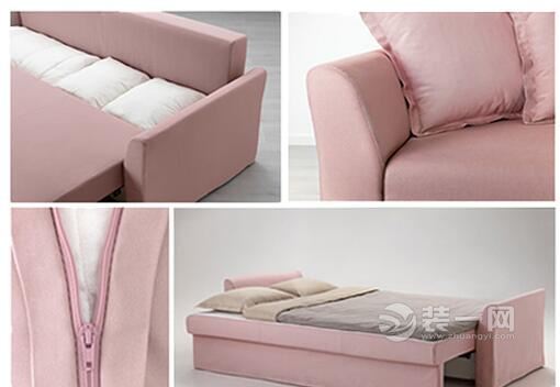 粉色沙发装修效果图