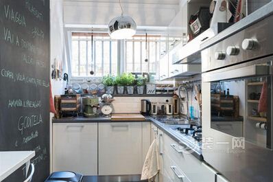 厨房绿植设计装修效果图