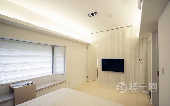 郑州一室一厅纯白装修 温馨简约小户型背景墙效果图