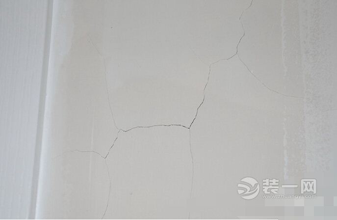 南昌装修网墙面开裂五种常见原因及处理方法