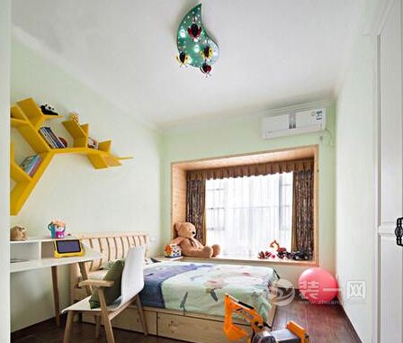 镇江新中式风格儿童房装修效果图