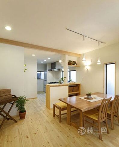 无锡日式风格开放式厨房装修效果图