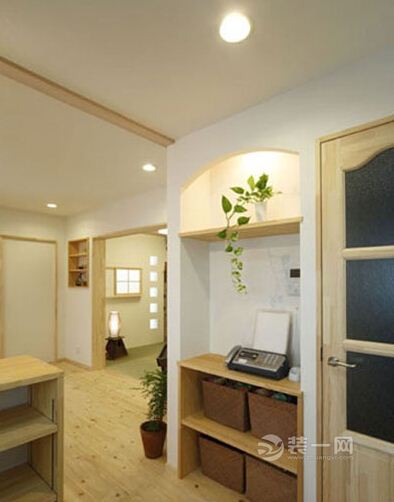 无锡日式风格客厅背景墙装修效果图