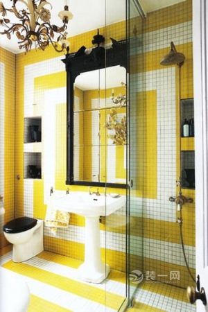 黄色卫浴设计