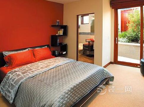 欧式风格卧室红白瓷砖装修效果图