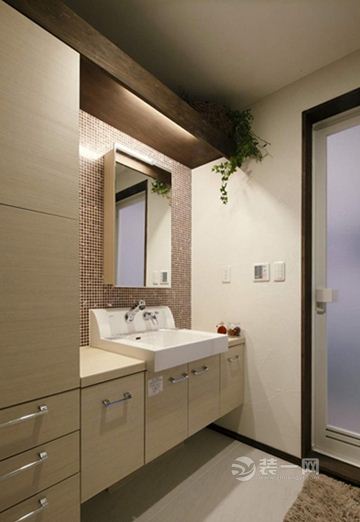 无锡小户型收纳装修案例卫浴间装修效果图