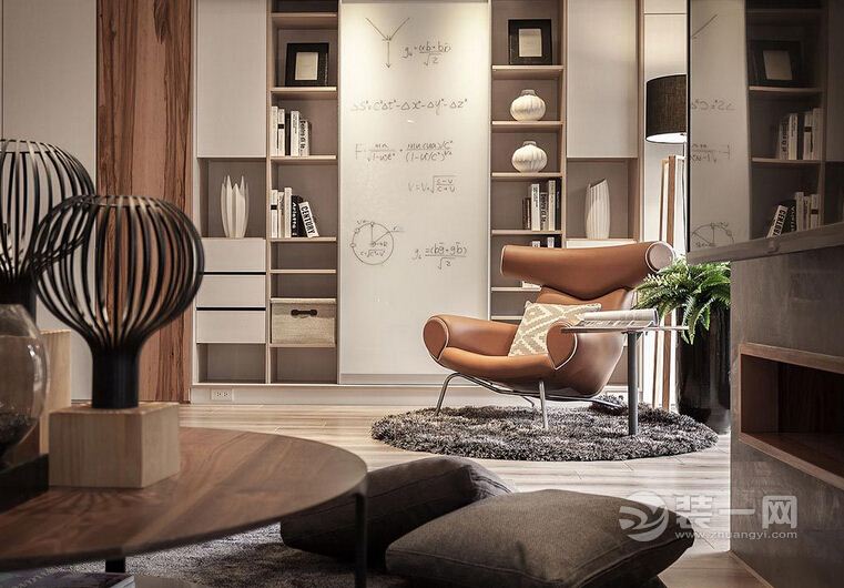 重庆装饰网现代简约木质感公寓家装效果图