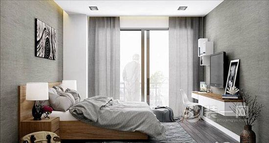 营口装修网60㎡复式北欧风格公寓装修效果图
