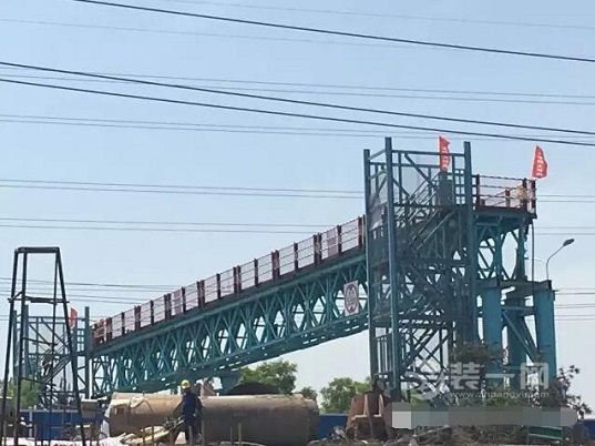 摄乐桥为太原第18坐跨汾大桥 从进场到通车仅一年