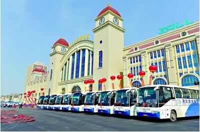 武汉最大客运站汉口北交通总站始运营 总面积24.3万㎡