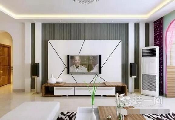 经济实用电视背景墙设计 打造简单美观时尚客厅