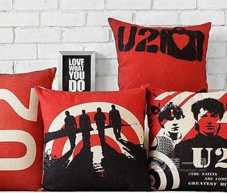 U2抱枕效果图