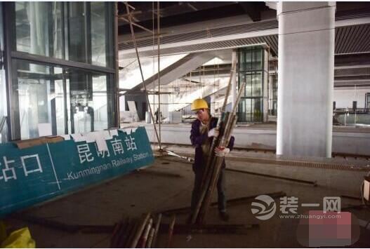 昆明南站变电站投产 云南首条高铁昆明段实现通电