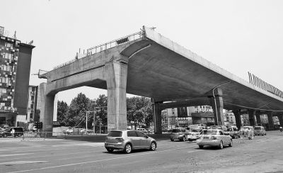 鄭州農業路高架中段正式開建 預計明年年底通車