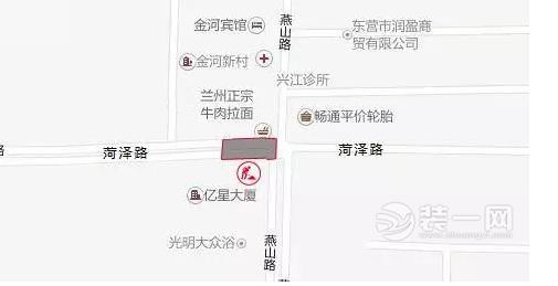 东营西城路线图