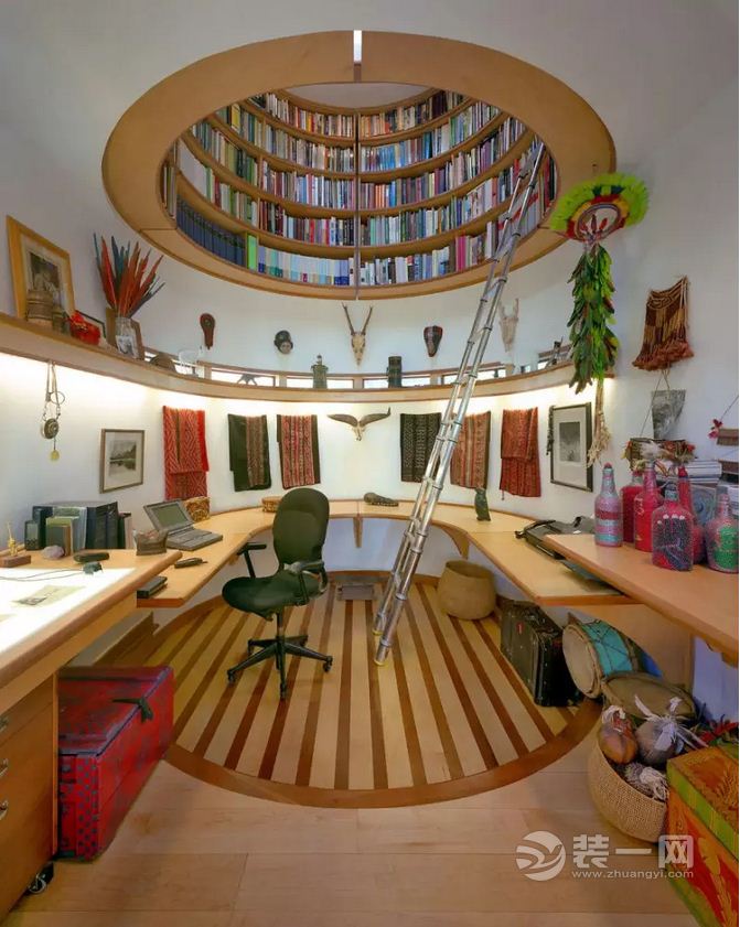 令人惊叹的走心设计书房