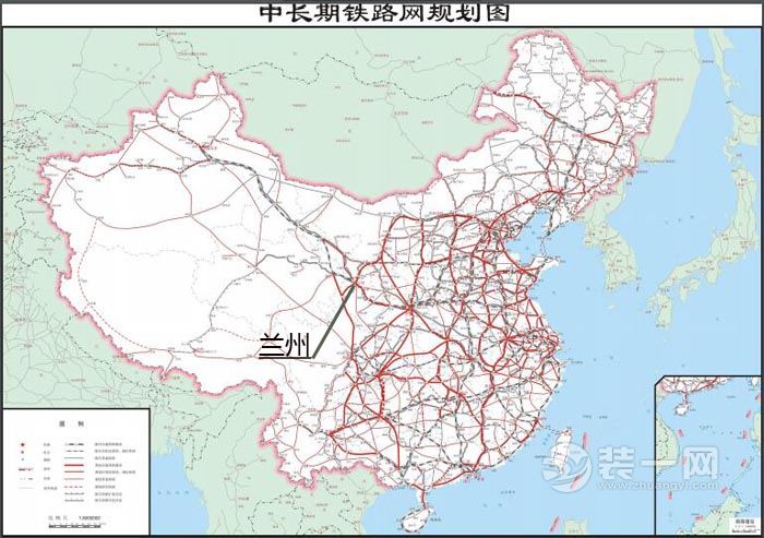 兰州铁路规划图片