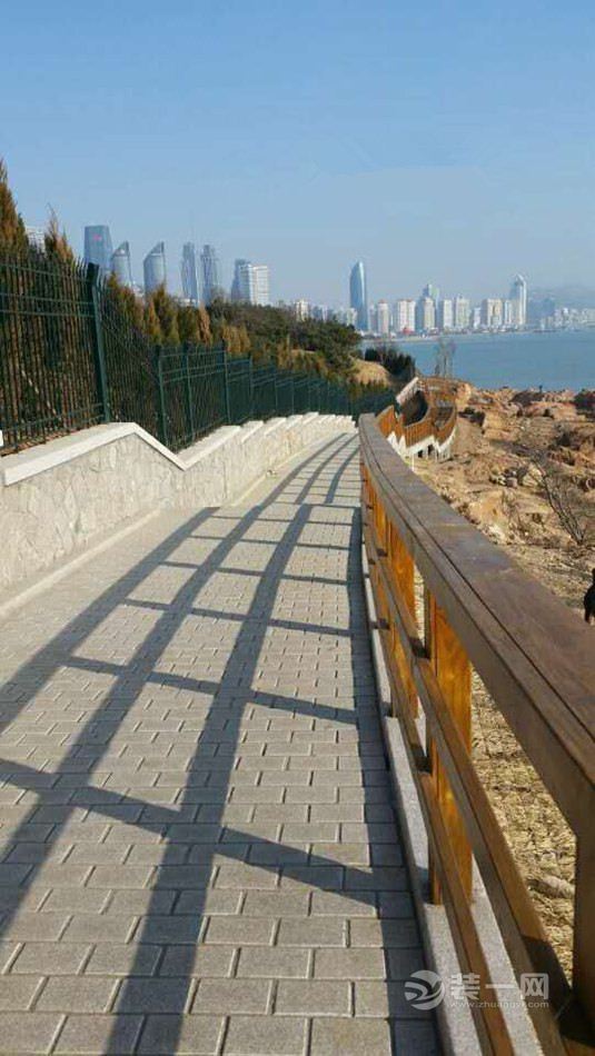 青岛市南区滨海步行道贯通项目