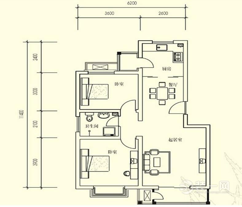 天津装饰公司现代简约装修效果图