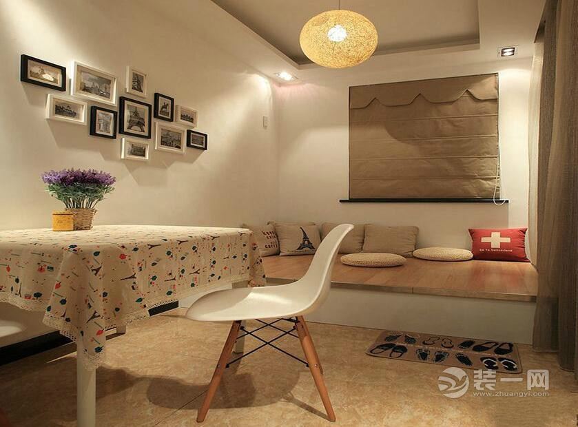上海装饰公司上海实创装饰公司现代风格装修效果图两室一厅68平米装修效果图