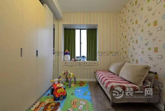 130平婚房次卧儿童房现代简约风格装修设计效果图