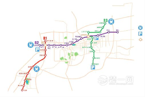 济南轨道交通最新消息 R1线和R3线施工进度通报