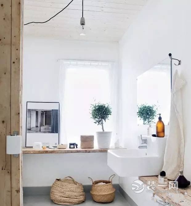 现代风格卫浴装修1平米盥洗区装修效果图
