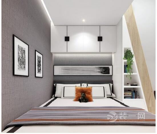 北京装饰公司现代简约风格装修34平米一室一厅loft公寓设计