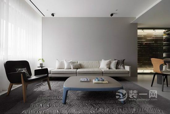 黑白灰层次美感 极简现代装饰公寓设计