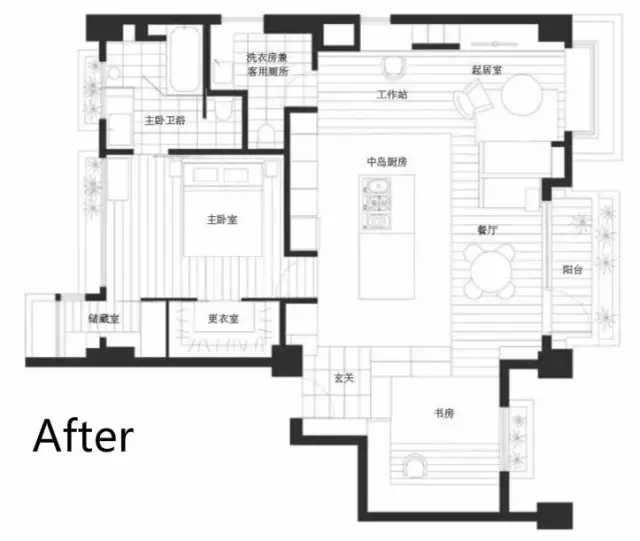 以厨房为家庭核心区装修设计规划