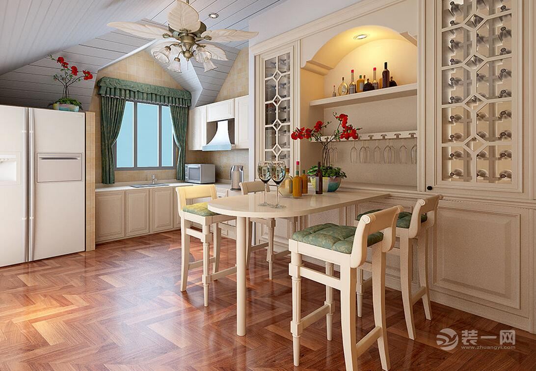 上海装修公司上海别墅装修设计 餐厅装修效果图
