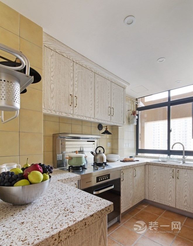太原装饰公司60平现代混搭风格两室两厅厨房装修设计效果图