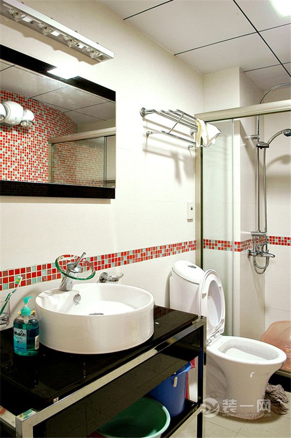 上海装饰公司分享卫浴间设计卫浴间装修实景案例