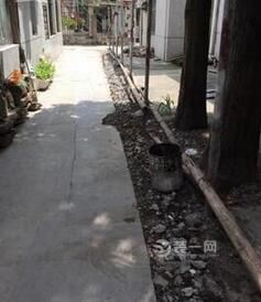 上海装修网曝自建房铺天然气管道 燃气公司只挖路不管修