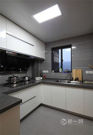 齐齐哈尔装修网89平简约美式风格两室两厅厨房装修效果图