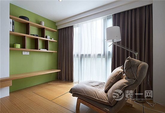 珠海装修公司98平自然简欧风格两室两厅卧室装修效果