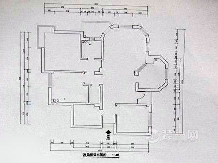 无锡装修公司127平三室两厅低调奢华简约风格效果图