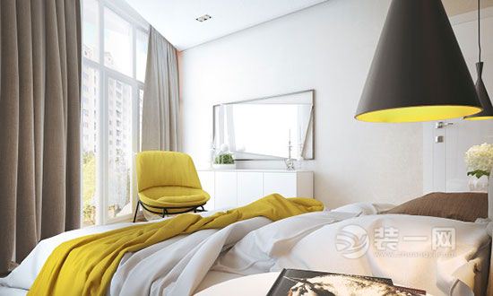 红黄跳跃活力暖色现代公寓设计 装修设计 家装空间设计