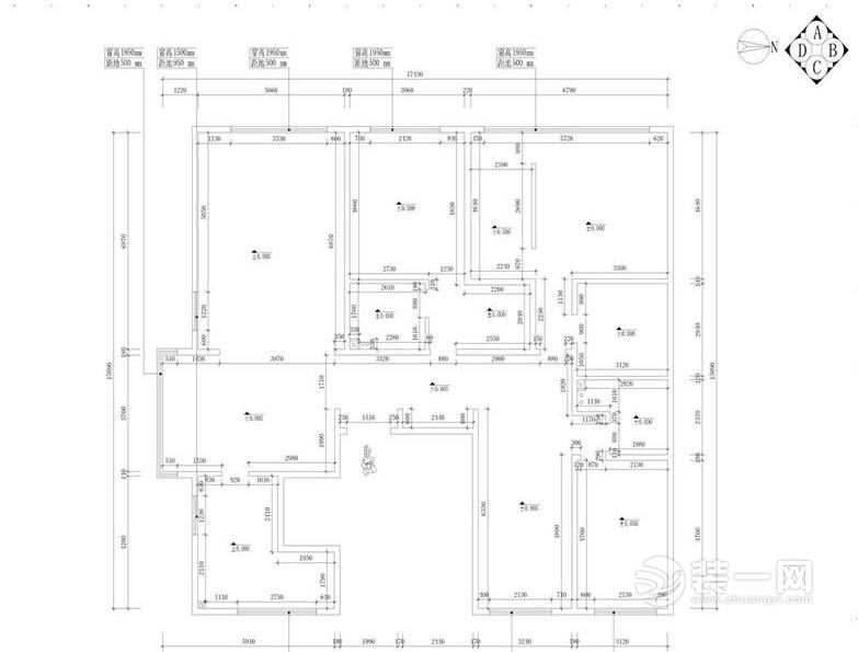 北京生活家装饰公司西山壹号院样板间 四室两厅两卫装修效果图现代简约风格装修效果图