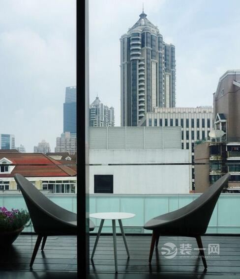 顶尖设计装修案例效果图 上海装修公司上海最美屋顶会所